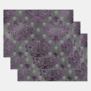 Search for purple skulls wrapping paper Decoupage