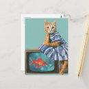 Recherche de collage chat cartes postales Rétro