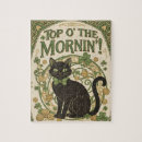 Search for st patricks day puzzles Cat