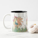 Recherche de peintures de poulet tasses Pays