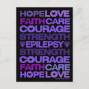 Search for epilepsy ribbon cards Awareness