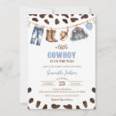Search for cowboy invitations A little cowboy
