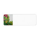 Search for pink tulip return address labels Tulips
