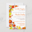 Recherche de wreath baby shower invitations Citrouille
