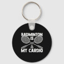 Search for tennis design rounded keychains Badminton training