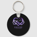 Search for alzheimers keychains Purple