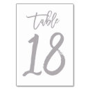 Search for 18 wedding table cards Simple