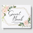 Recherche de rose gold wedding guest books Floral