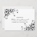 Search for marriage proposal invitations Black and white
