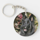 Search for black haired keychains Dog