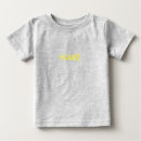 Search for yellow baby shirts For kids