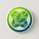 Search for kamon buttons pins Samurai