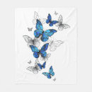 Search for butterfly blankets Blue