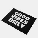 Search for motivational doormats Black and white