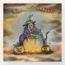 Search for happy halloween coasters Witch