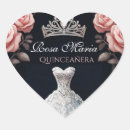 Recherche de rosas autocollants Quinceañera