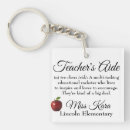 Search for aide keychains Teacher