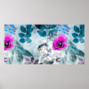 Search for motif floral posters Design