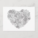 Search for zen doodle postcards Heart