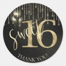 Search for gold string lights stickers Black and gold