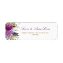 Search for amethyst return address labels Floral