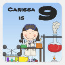 Search for science girl stickers Kids
