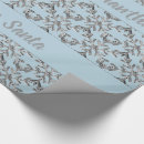 Search for blue and silver christmas wrapping paper Modern