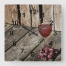 Recherche de vin rouge horloges Raisins