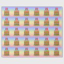 Search for birthday cake wrapping paper Fun