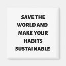 Search for sustainable magnets Sustainability