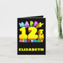 Recherche de 12 birthday cards Nom
