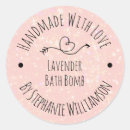 Search for handmade soap stickers Heart