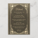 Search for wedding enclosure cards Elegant script