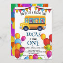 Search for bus party invitations Boy