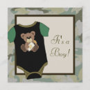 Recherche de camouflage invitations Vert