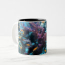 Search for blue coral mugs Marine life