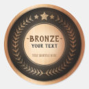 Recherche de champion autocollants Médailles