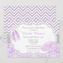Search for purple tutu baby shower invitations Chevron