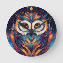 Search for colourful owl pattern art Abstract