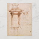 Search for architectural drawing postcards Buonarroti