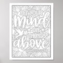 Search for adult coloring posters Illustration