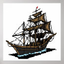 Search for pixel art posters Sea