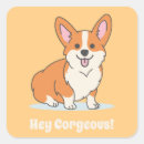Search for funny corgi stickers Pembroke welsh corgi