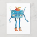 Search for alien creature postcards Extraterrestrial