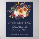 Search for open seating wedding signs Script