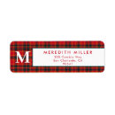 Search for flannel return address labels Pattern