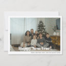 Search for belated holiday cards Typography