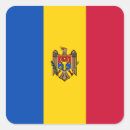 Recherche de moldavie autocollants Drapeau