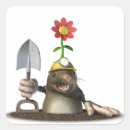 Search for moles stickers Shovel