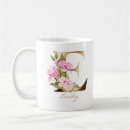 Search for gold letter e mugs Floral